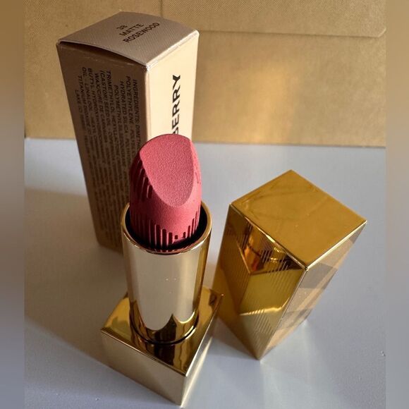 BURBERRY Kisses 38 Matte Rosewood Timeless Elegance - Picture 17 of 17